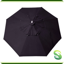 Carregar imagem no visualizador da galeria, Ombrelone 2,4m Madeira em Lona Sombrélis