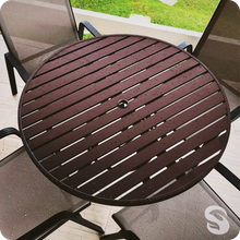 Carregar imagem no visualizador da galeria, Mesa Ripada Área Externa 1m - Olympus - Pronta Entrega