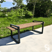 Carregar imagem no visualizador da galeria, Banco Longevita Madeira Ecológica 125cm
