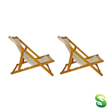 Carregar imagem no visualizador da galeria, Cadeira Preguiçosa Regulável para Jardim

